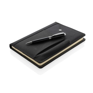 Set de libreta personalizada intercambiable con bolígrafo